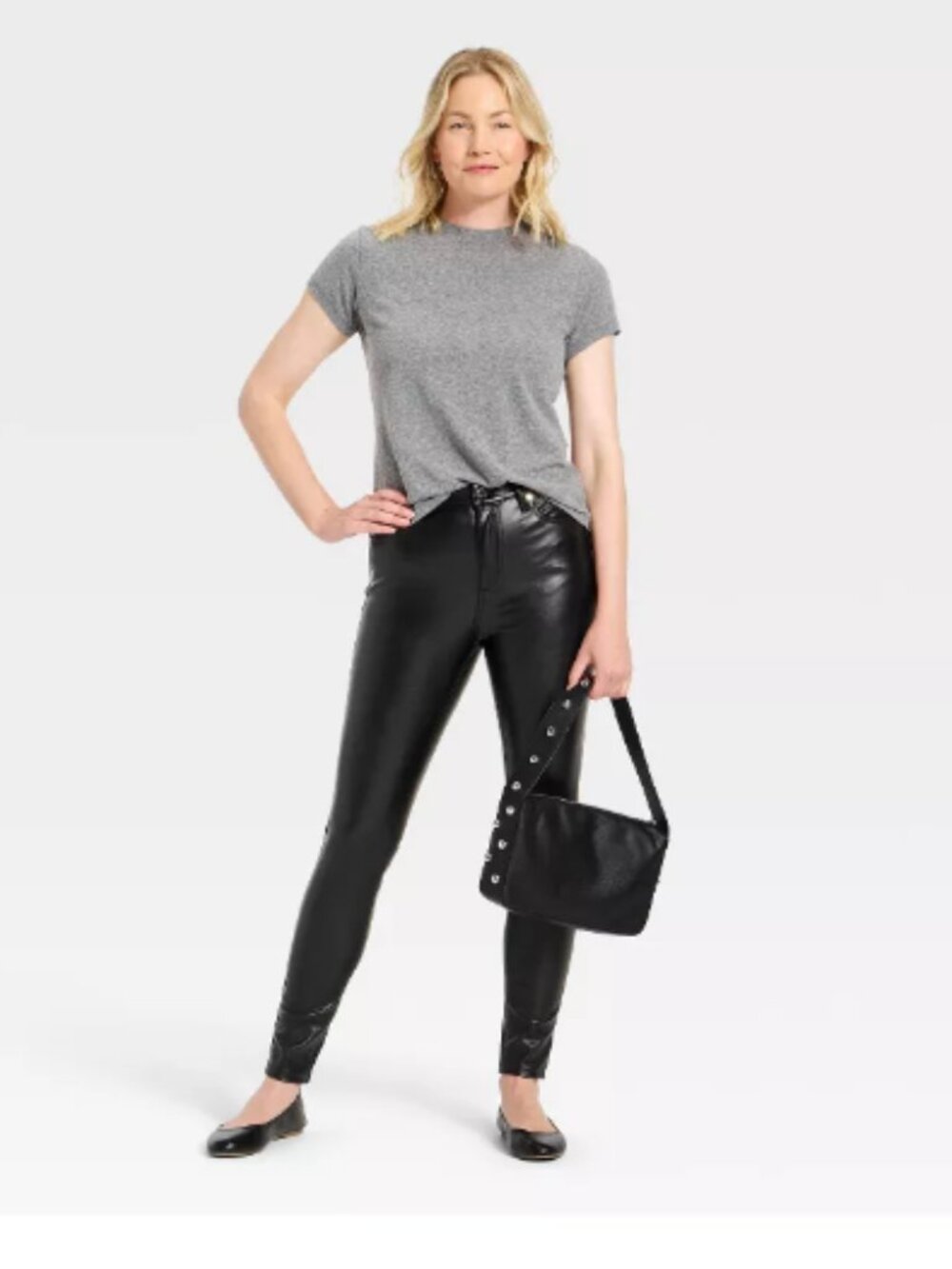 Universal Thread Faux Leather Pants. NWT. Sz 8